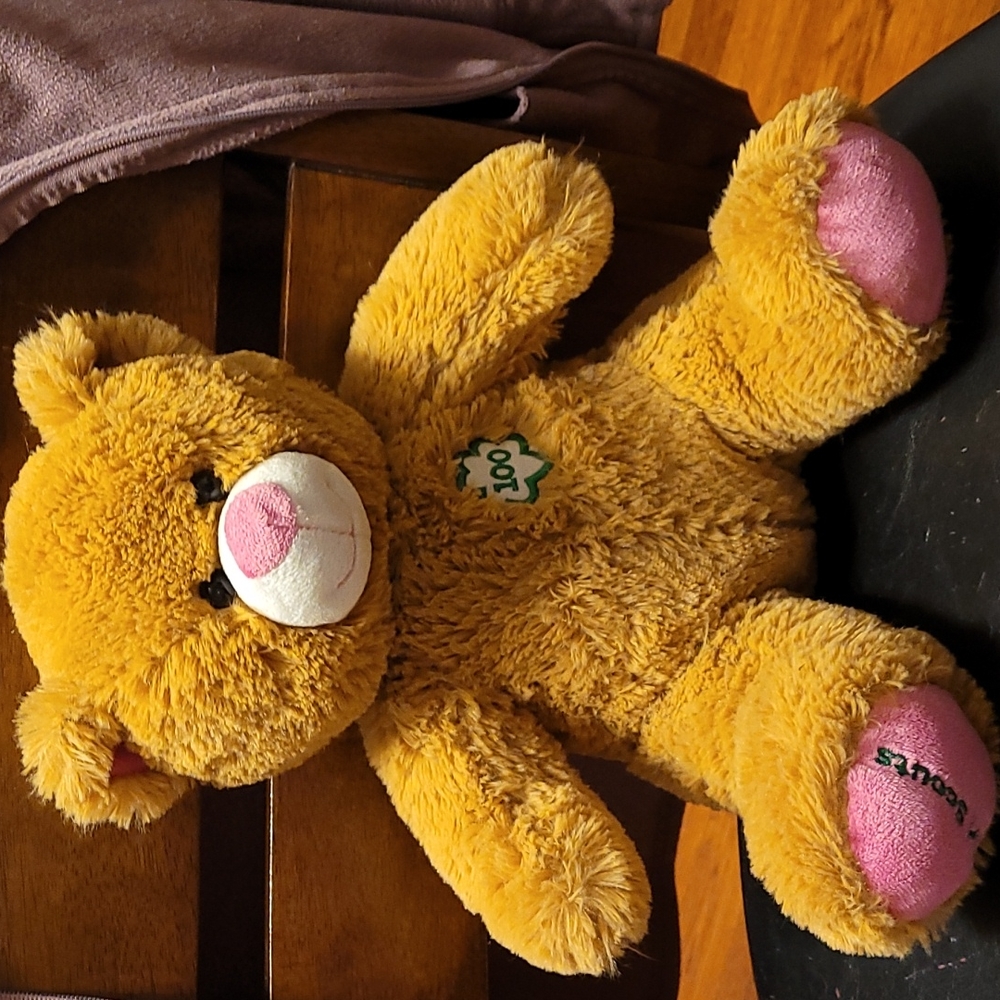 Girl scout build a bear